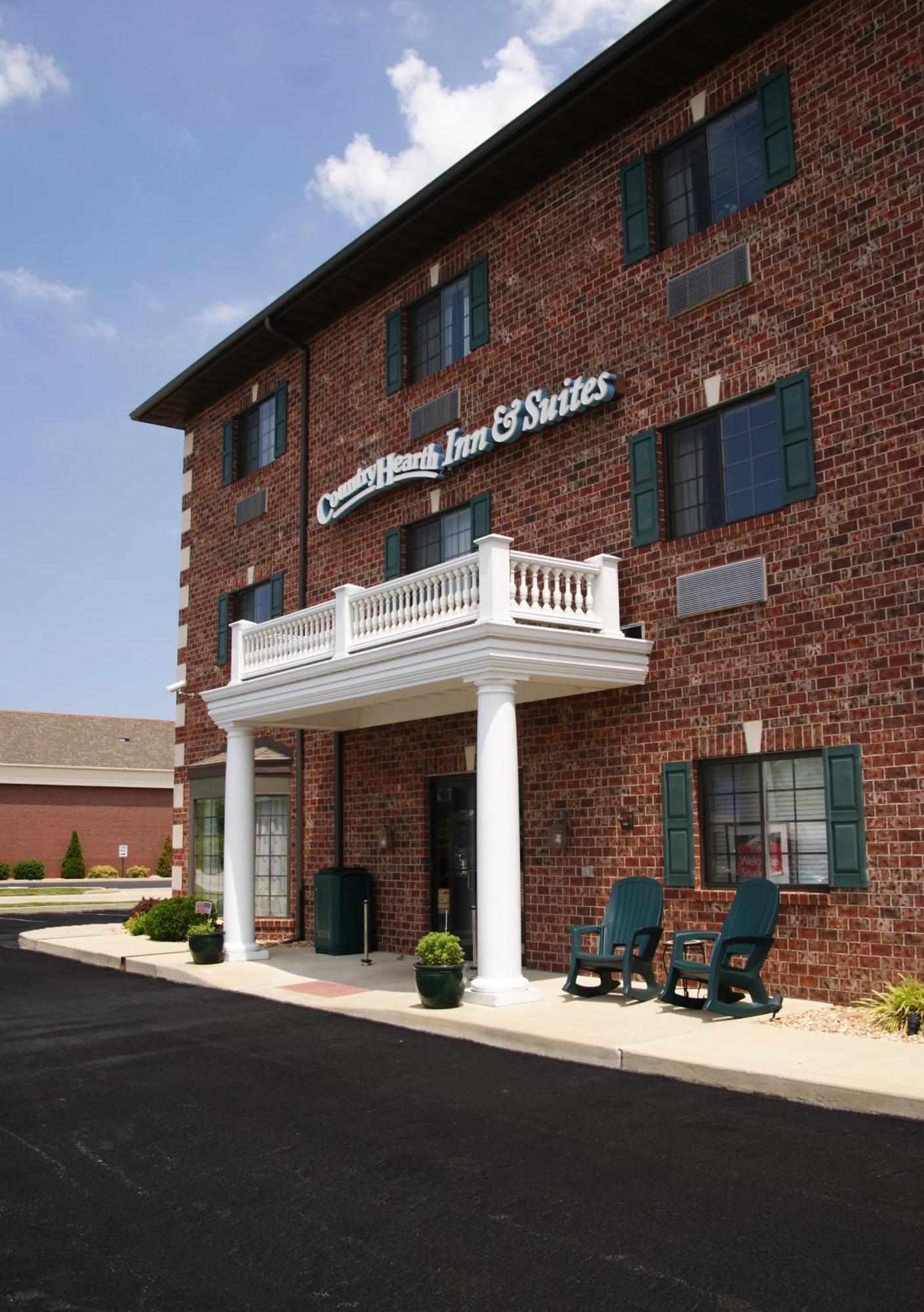 Country Hearth Inn & Suites Edwardsville Exteriör bild